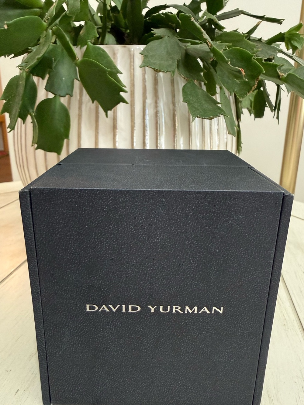 David Yurman classic cable bracelet pearl and diamond medium NEW